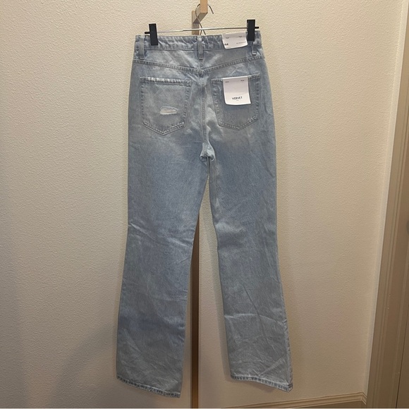 Vervet Leslie 90’s Vintage Flare Jeans NWT size 26/ 34 - Picture 4 of 4